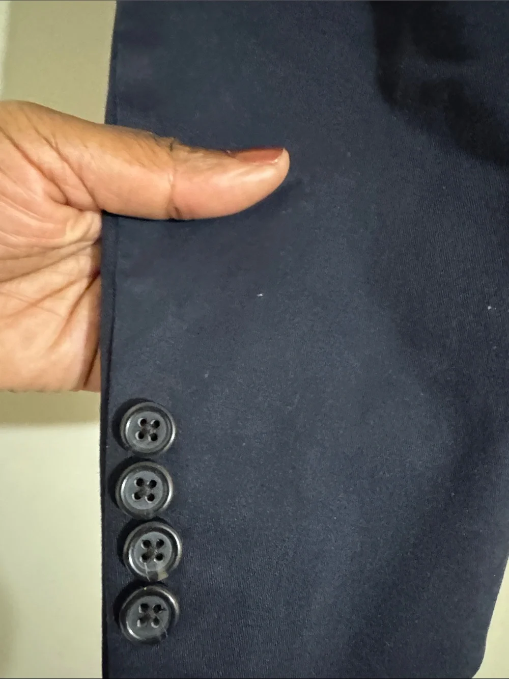 Polo Ralph Lauren Men's Navy Cotton Blazer size 40R Tailored Classic Capsule